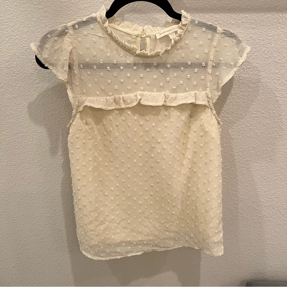 💗MONTEAU Los Angeles Short Sleeve top